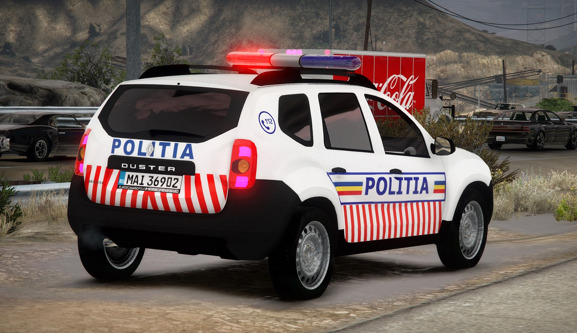 2011 Renault Duster Politia Romana | GTA 5 Mods