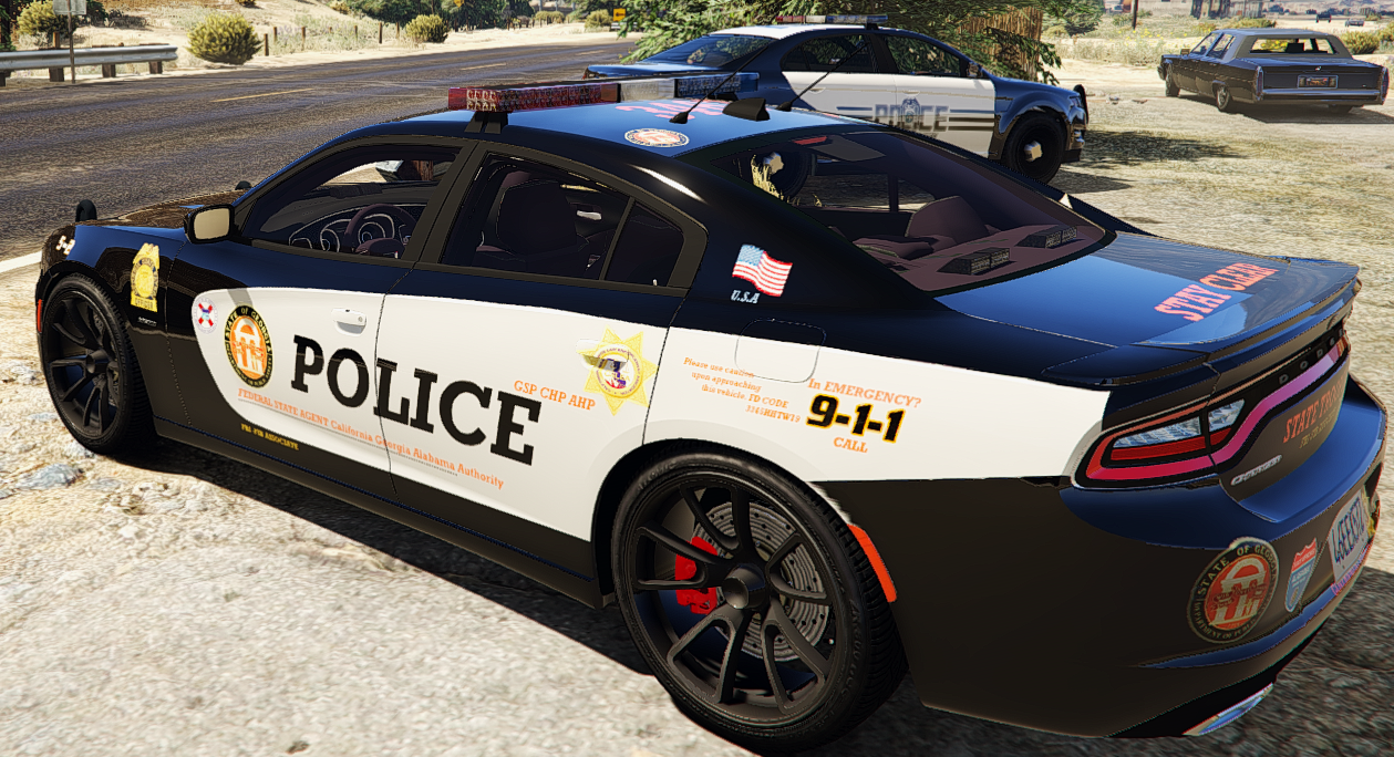 2015 Charger Tex 3: CHP + AHP + GSP | GTA 5 Mods