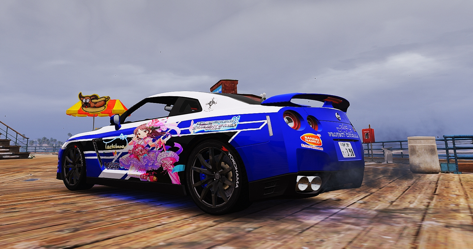 Nissan gtr itasha