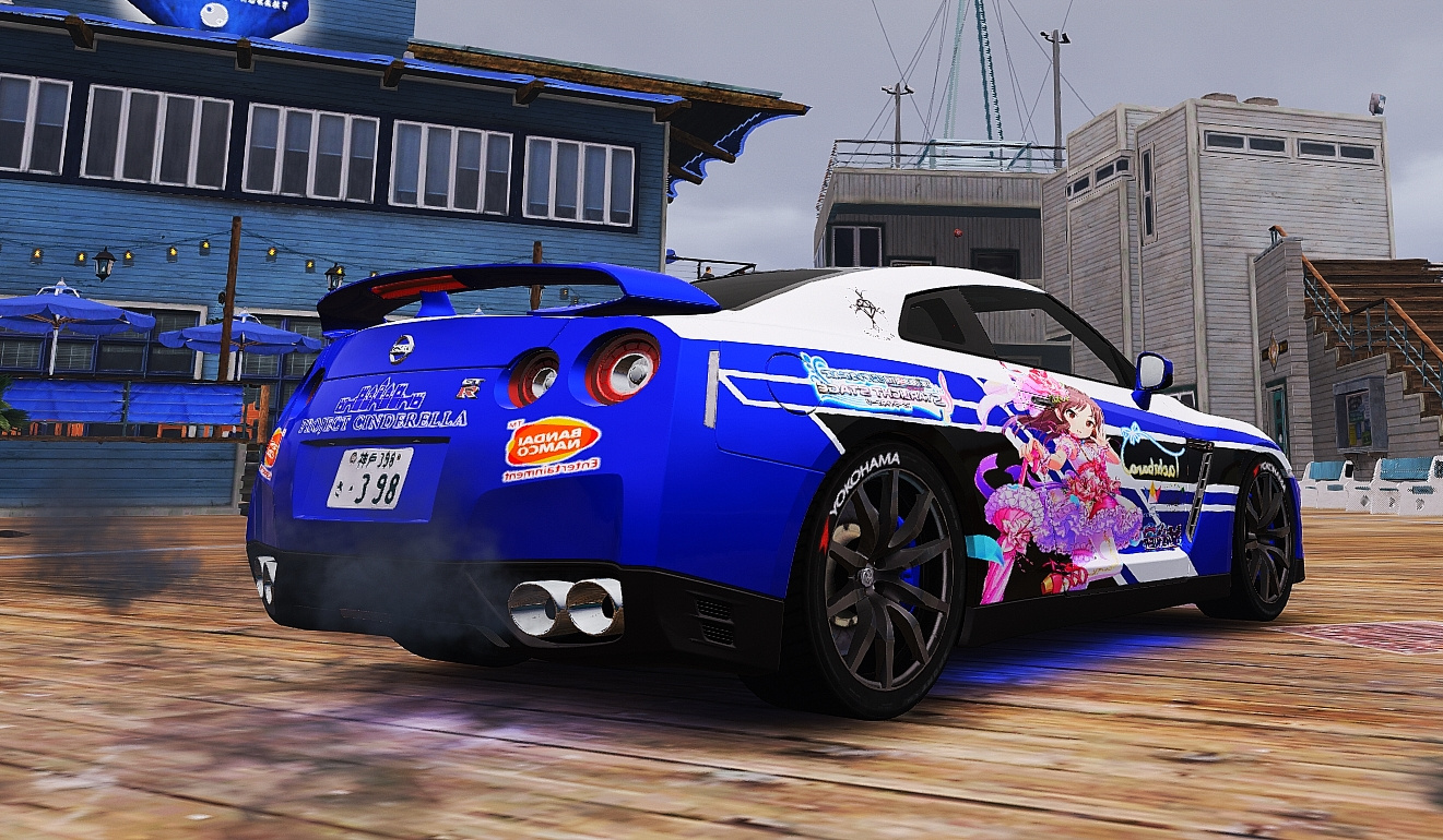 Nissan gtr itasha