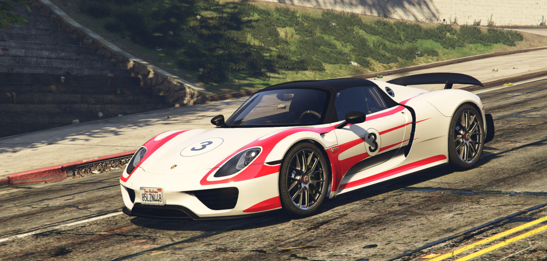 2015 Porsche 918 Spyder & Weissach Kit [Add-On | Real spoiler] | GTA 5 Mods