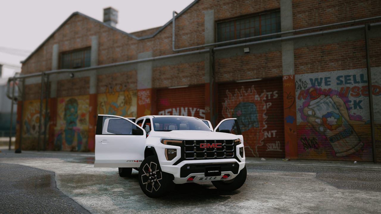 2023 GMC Canyon AT4X Accessory Package GTA 5 Mods