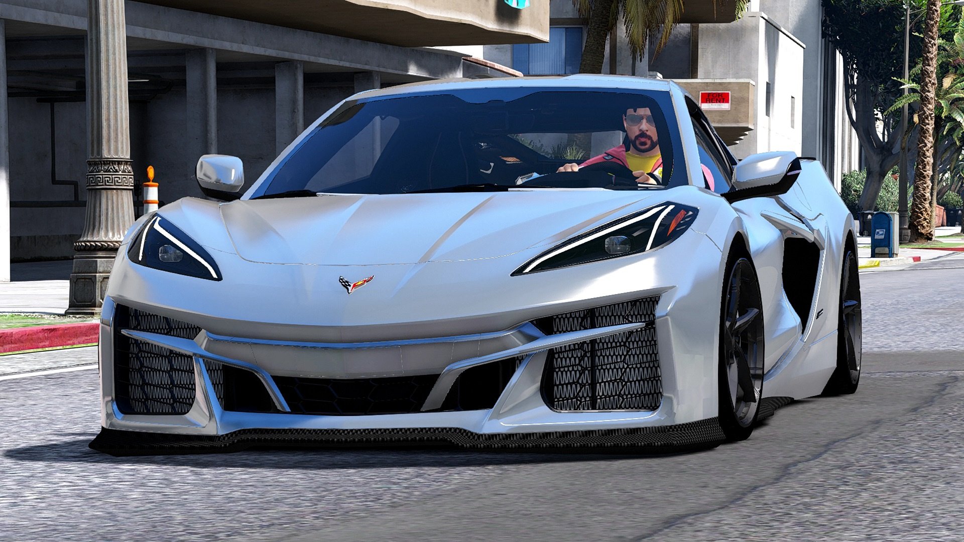 2024 Chevrolet Corvette C8 ERay AddOn Kit GTA 5 Mods