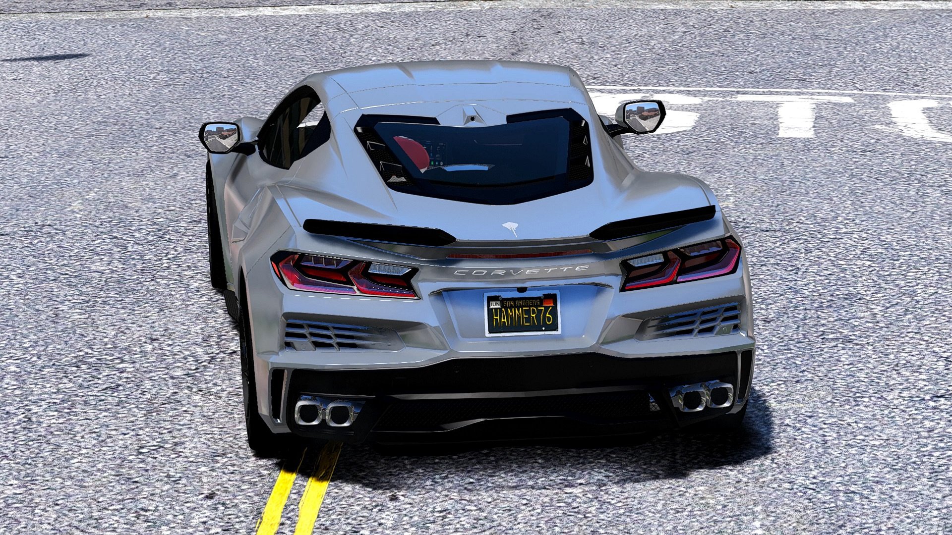 2024 Chevrolet Corvette C8 ERay AddOn Kit GTA 5 Mods