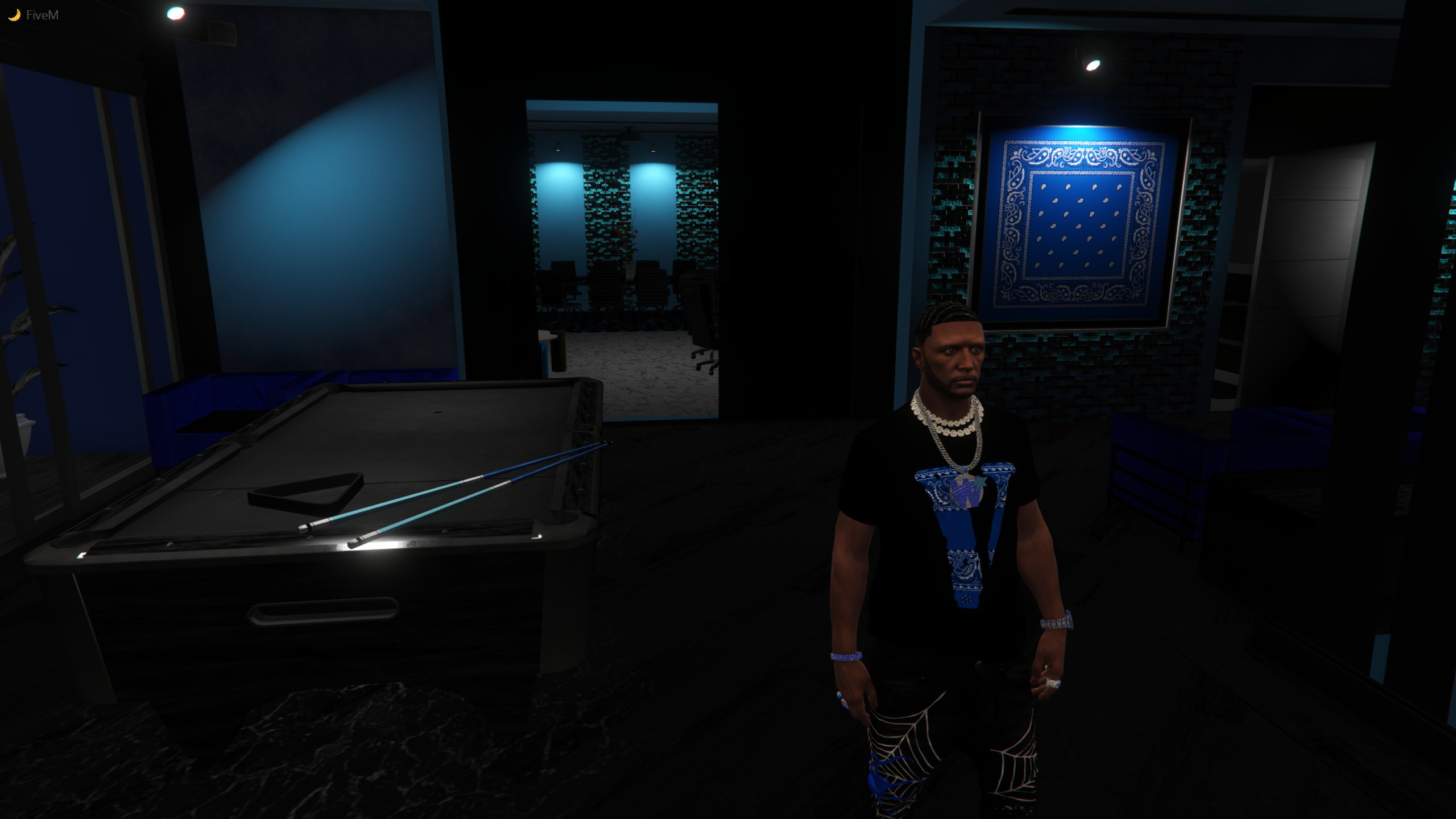 Designer Shirts For 3 Crips Gangs GTA 5 Mods