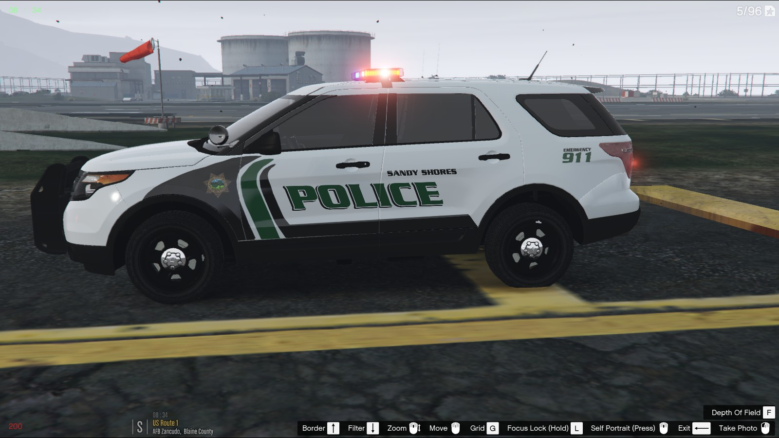 4k Textures Dojrp Inspired Sandy Shores Police Gta5 