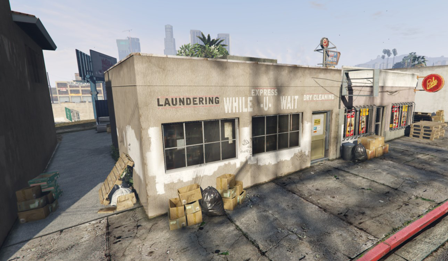 Explore the Abandoned Laundromat | GTA 5 Mods