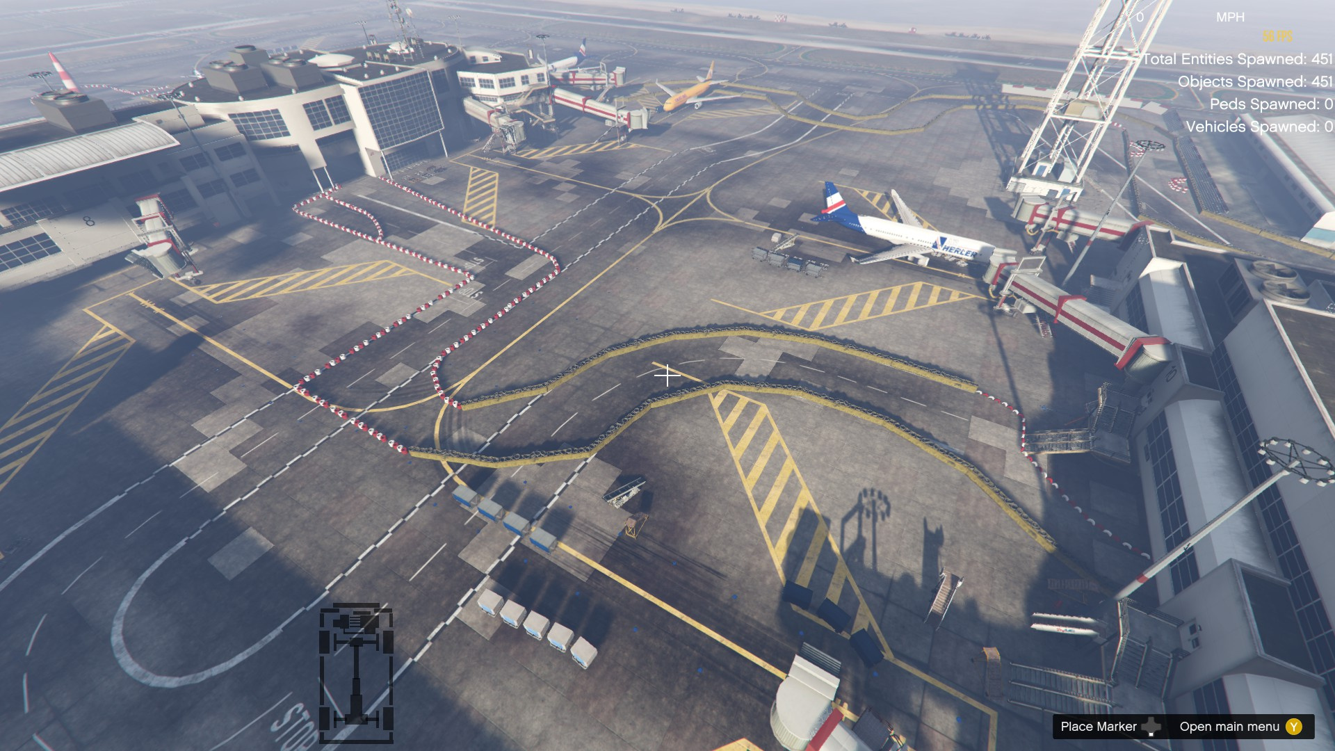 Airport Drift Track Two | GTA 5 Mods