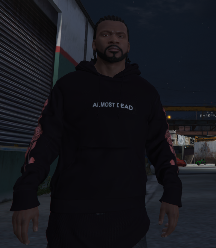 Almost Dead hoodie | GTA 5 Mods