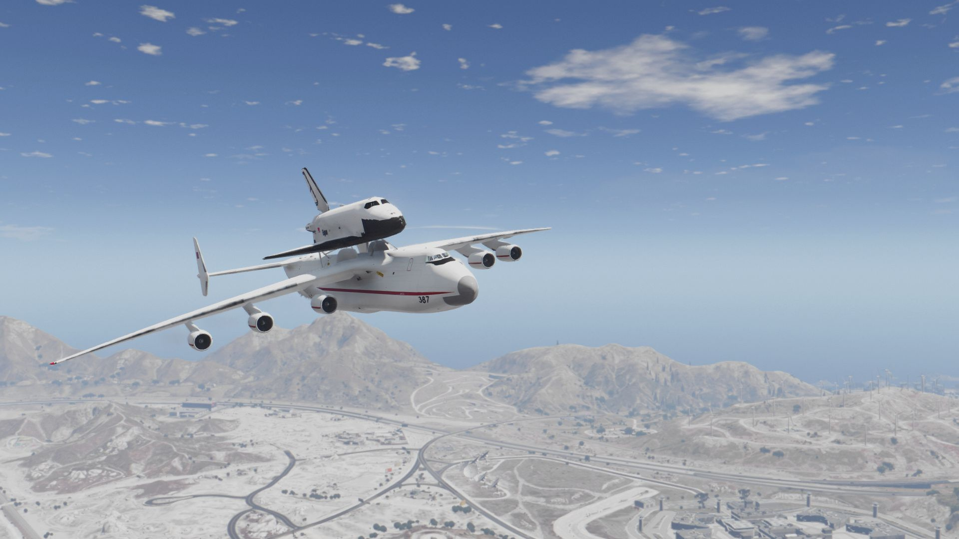 Antonov An-225: Buran Carrier | GTA 5 Mods