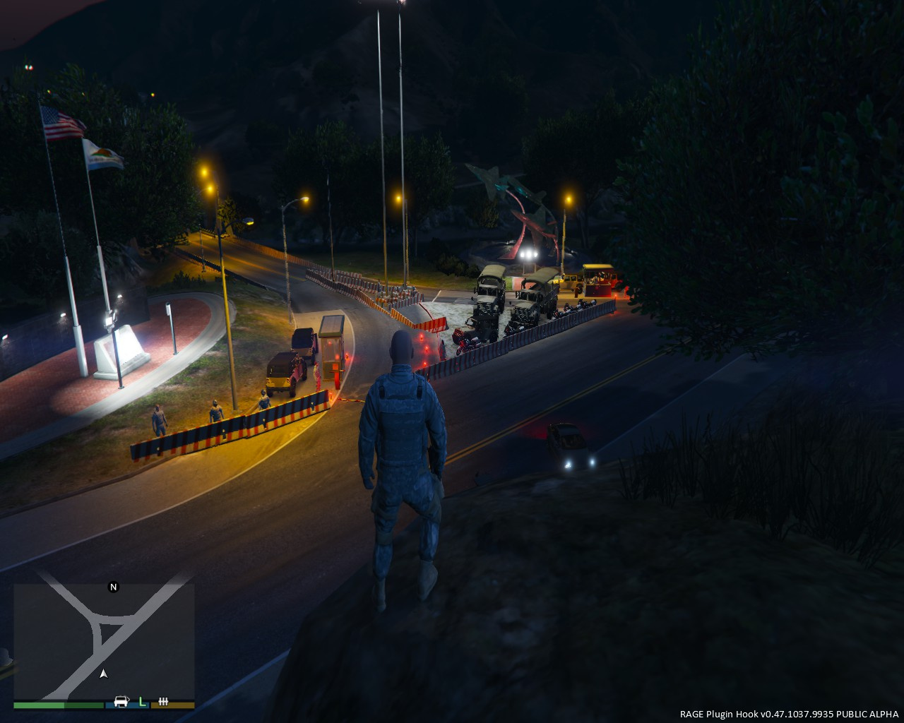 how to enter army base in gta 5