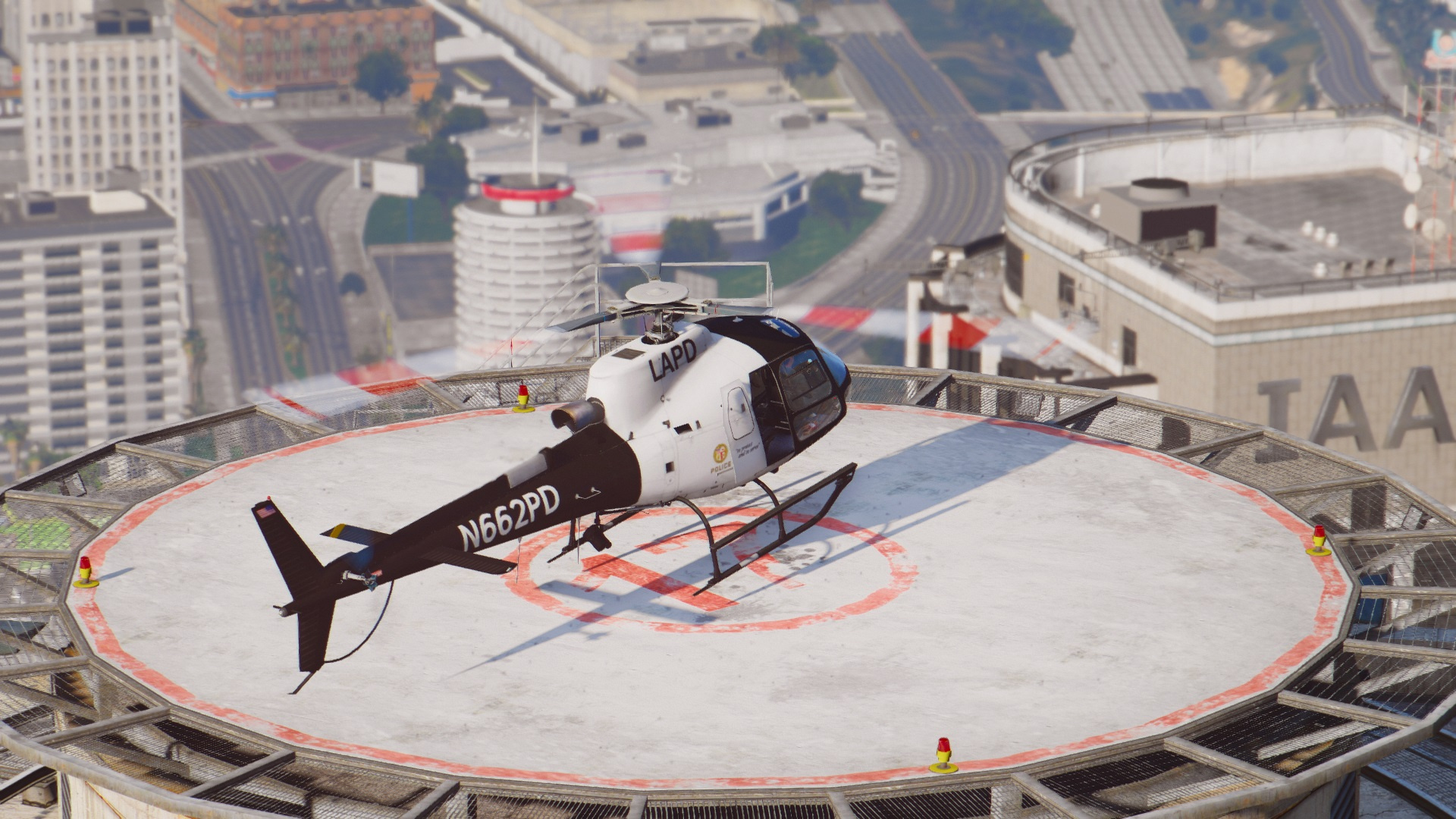 LAPD & CHP Skins for As350 Ecureuil | GTA 5 Mods