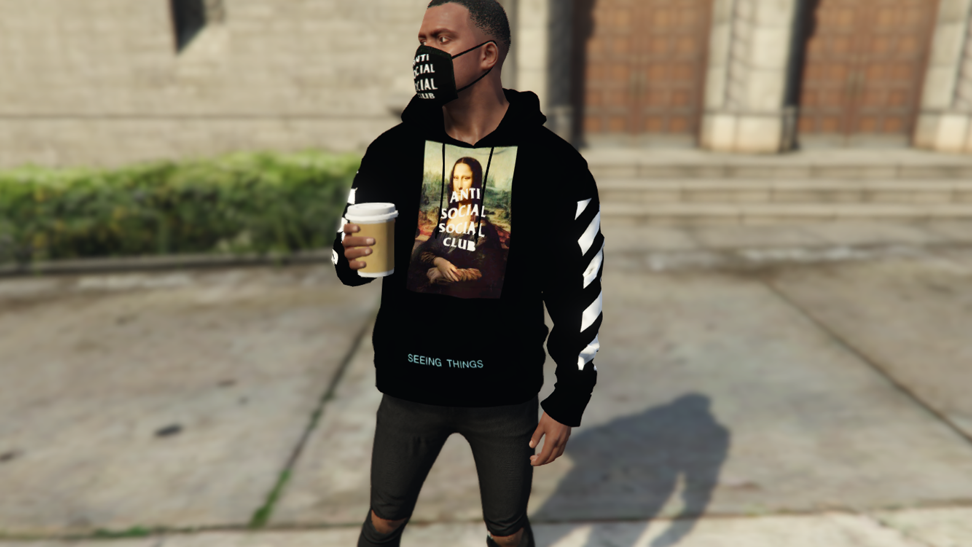 ASSC X Off-White Hoodie Refresh | GTA 5 Mods