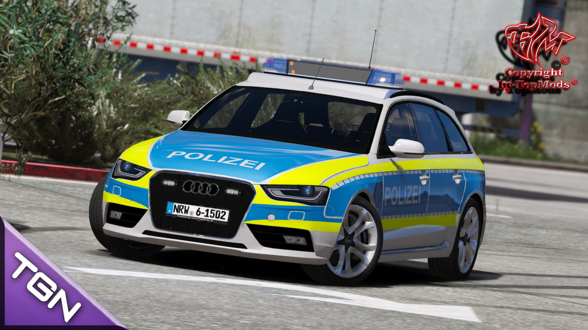 Audi A4 Avant Autobahnpolizei NRW | GTA 5 Mods