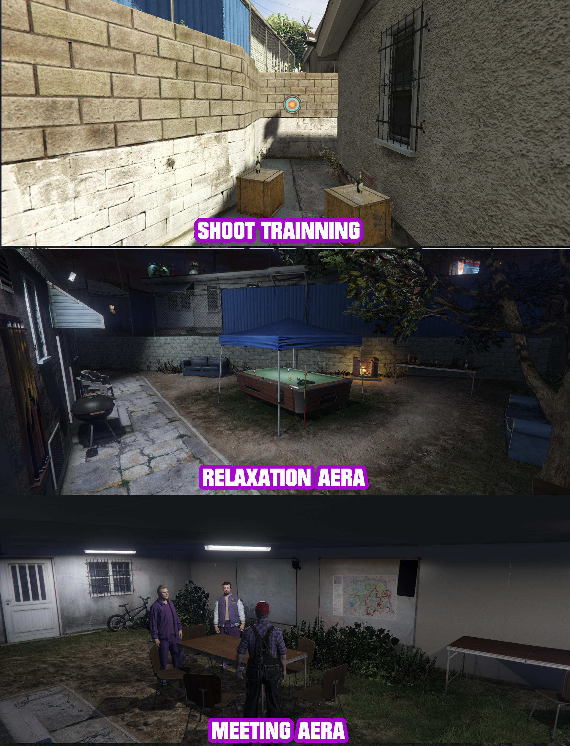 where are the ballas in gta 5 map