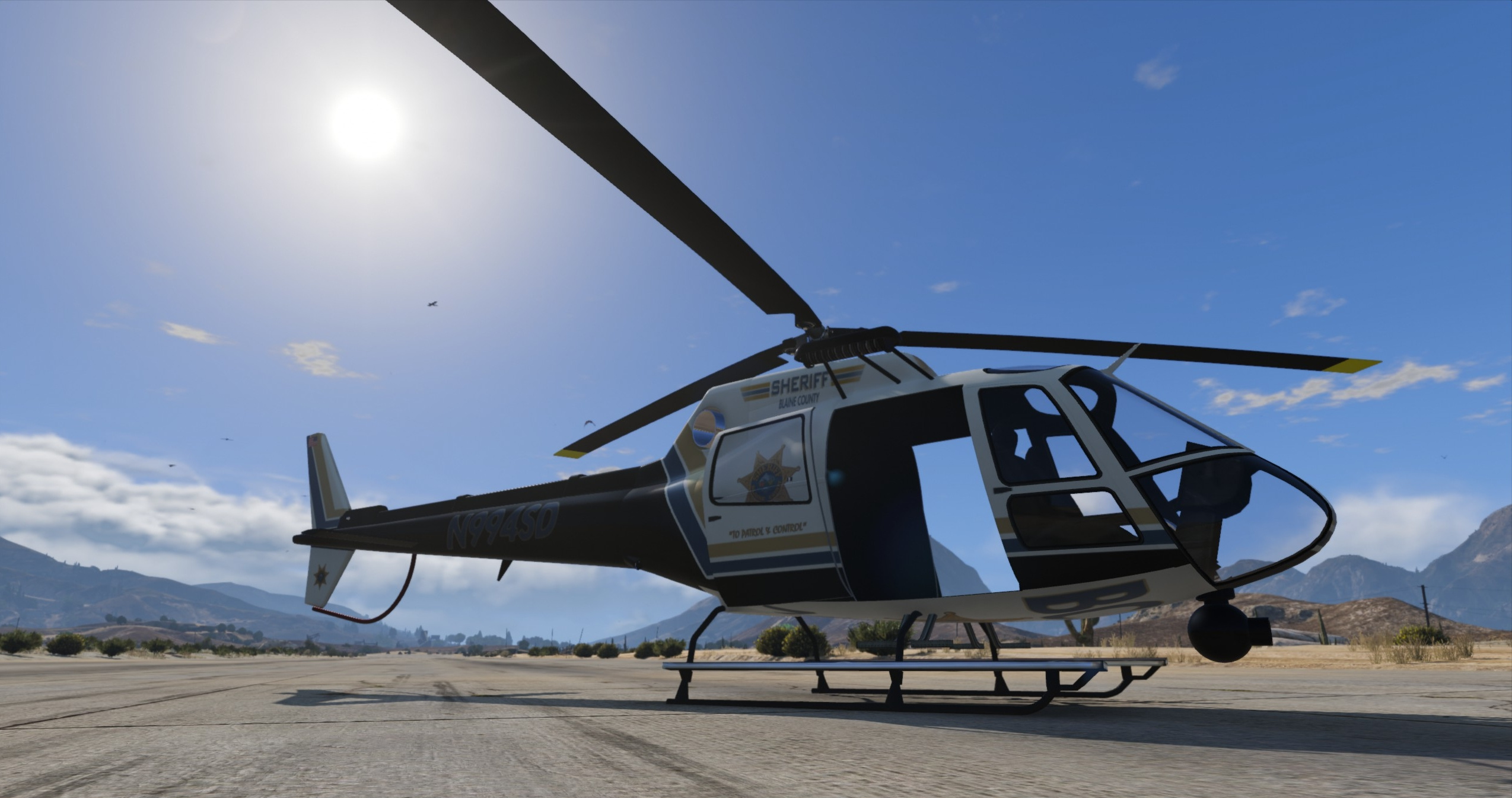 BCSO Helicopter Retexture | GTA 5 Mods