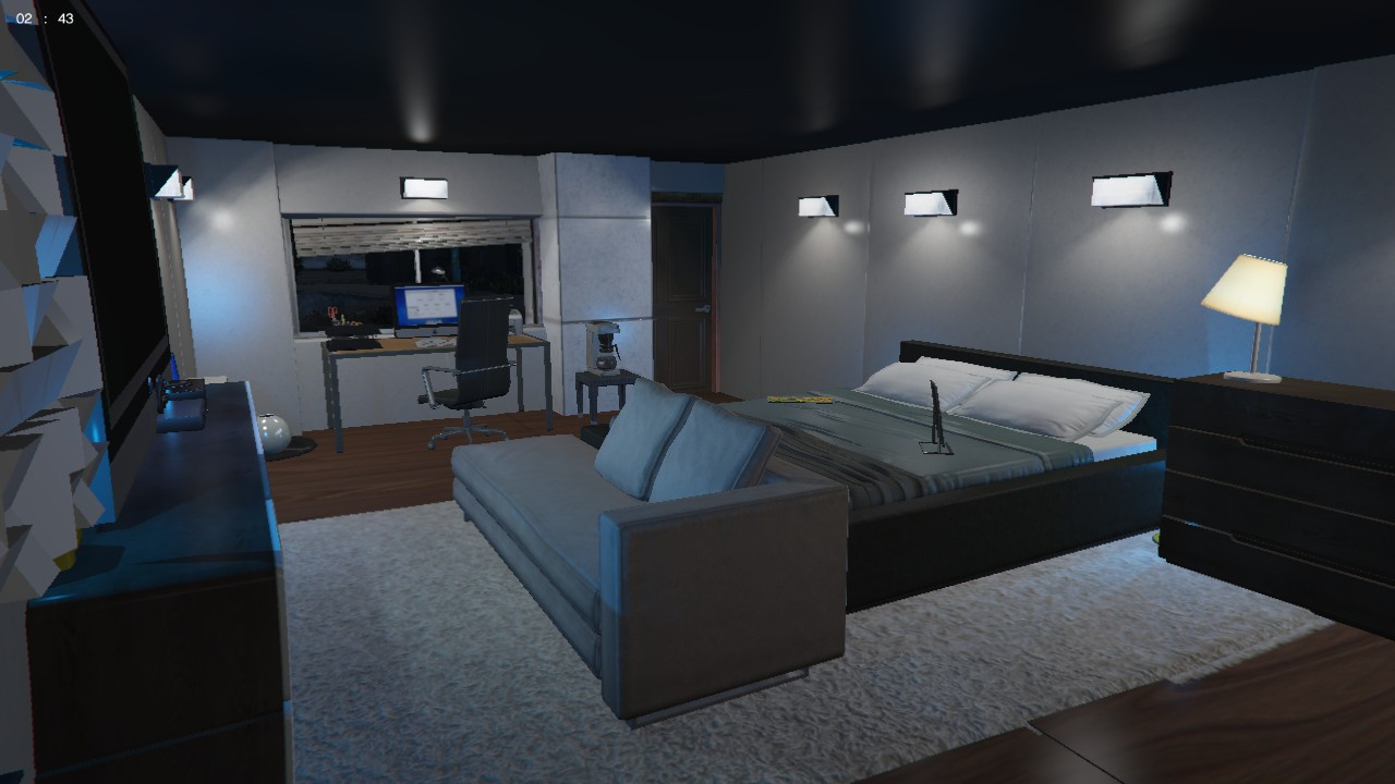 Luxurious Revamped Hotel Room | GTA 5 Mods