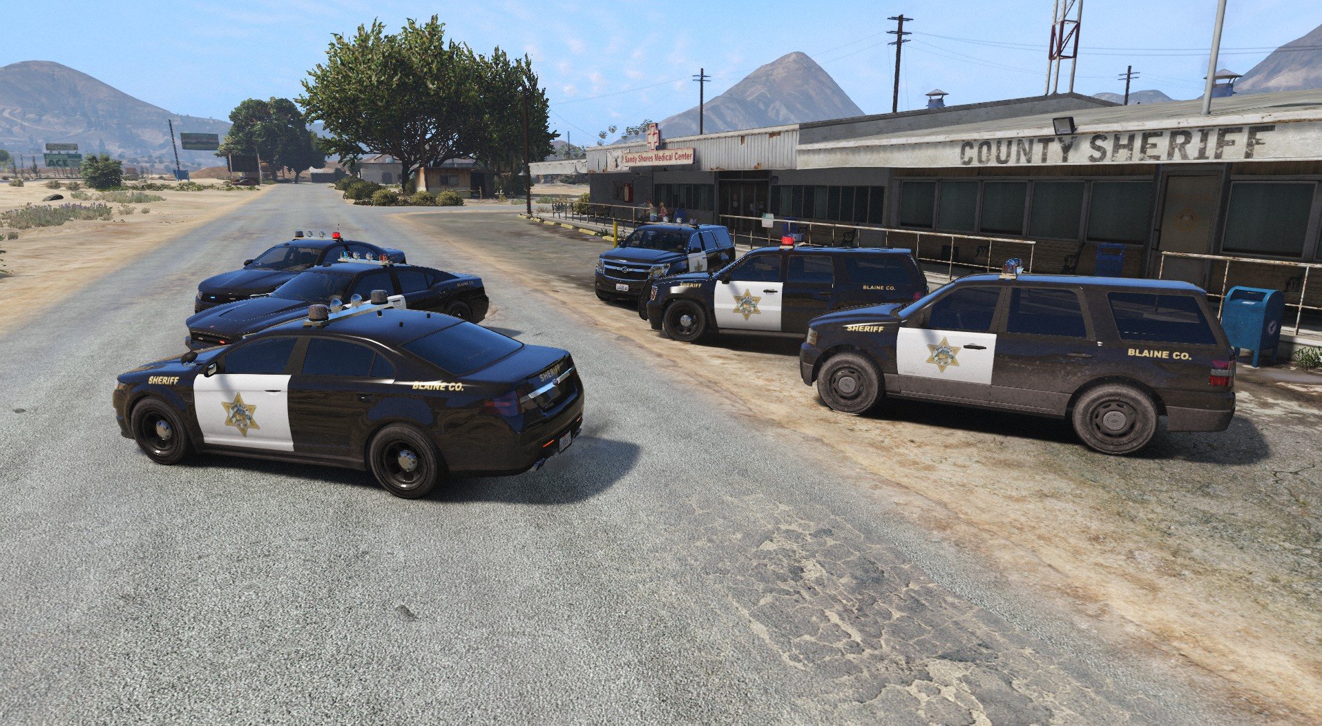 Explore Blaine Co. Sheriff Vehicles | GTA 5 Mods