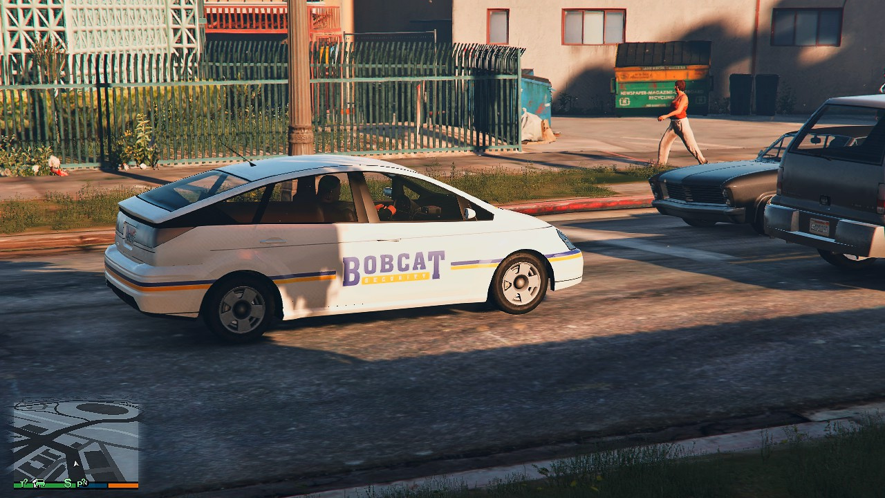 Bobcat Security livery for security car | GTA 5 Mods