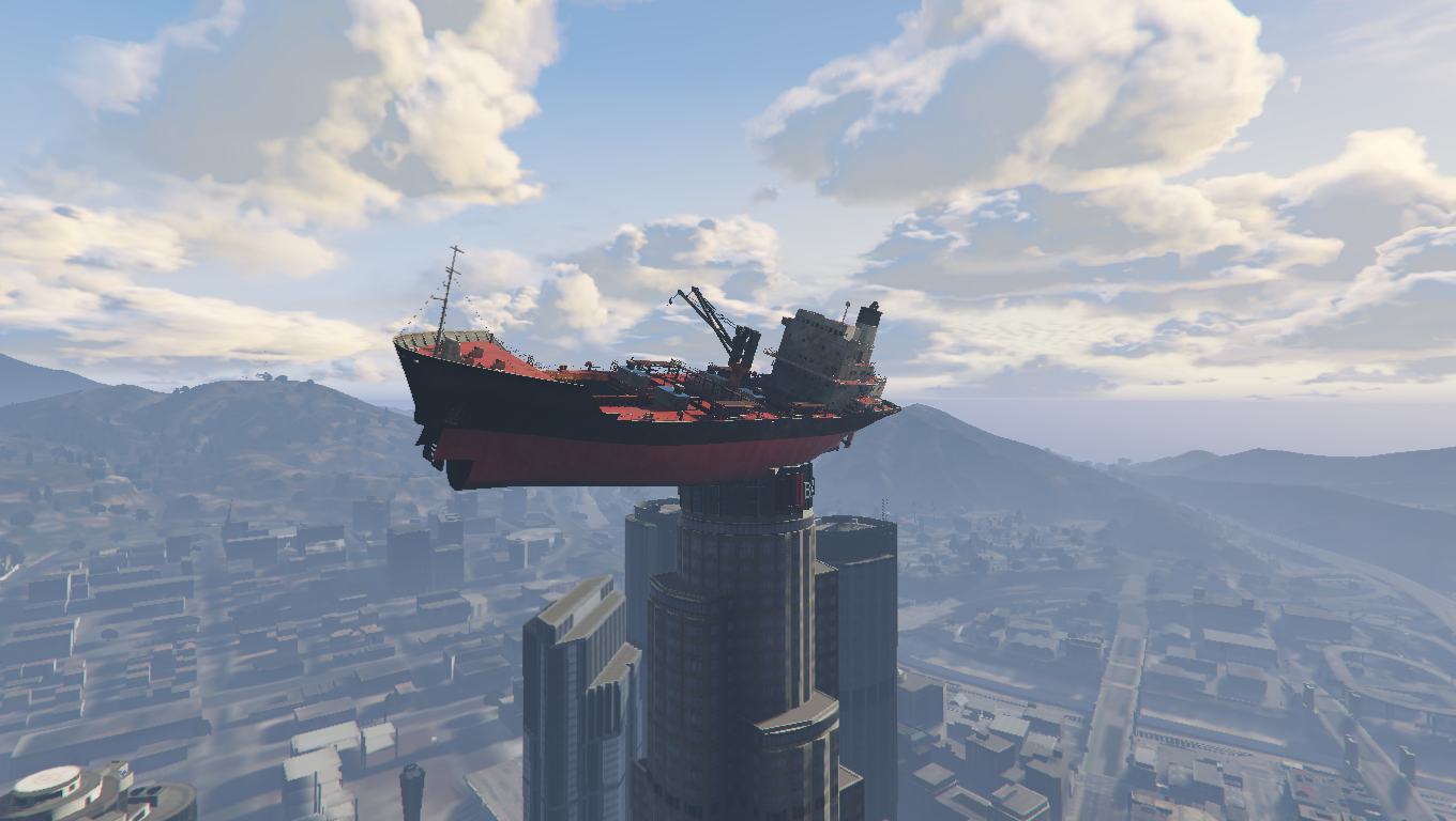 how do i drop cargo in gta 5