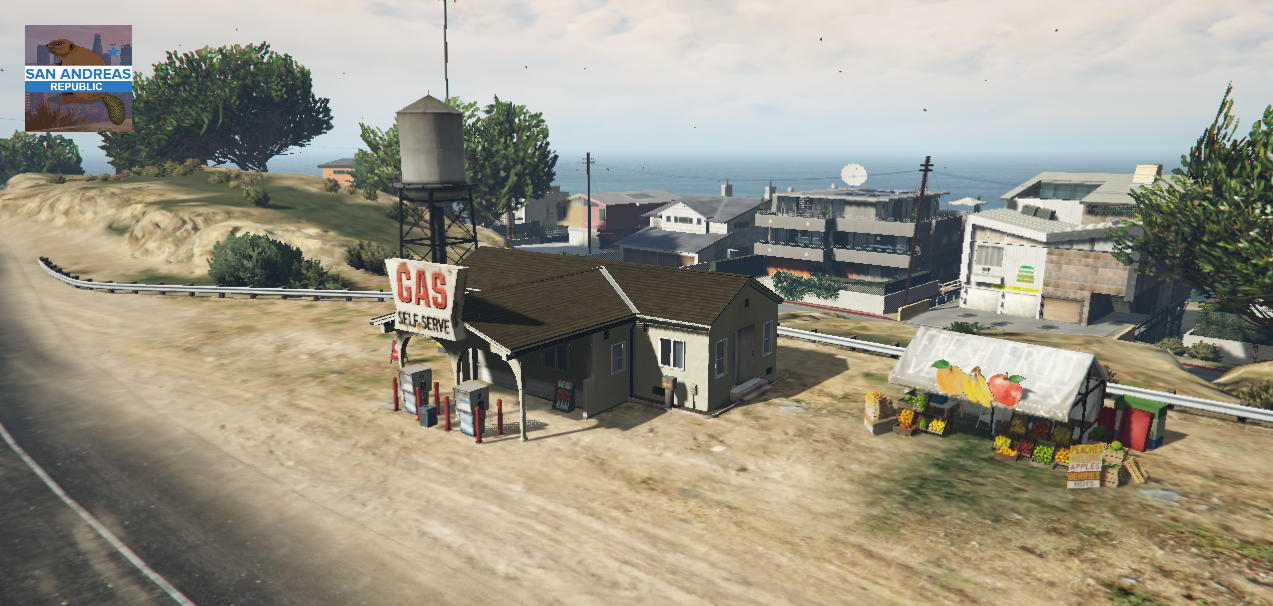 Chumash Sheriff's Station (and Gas Station) [YMAP/XML | FiveM | Map ...