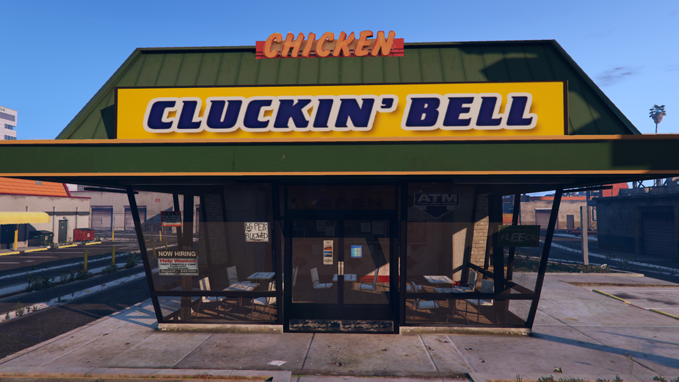 Cluckin' Bell in Davis | GTA 5 Mods