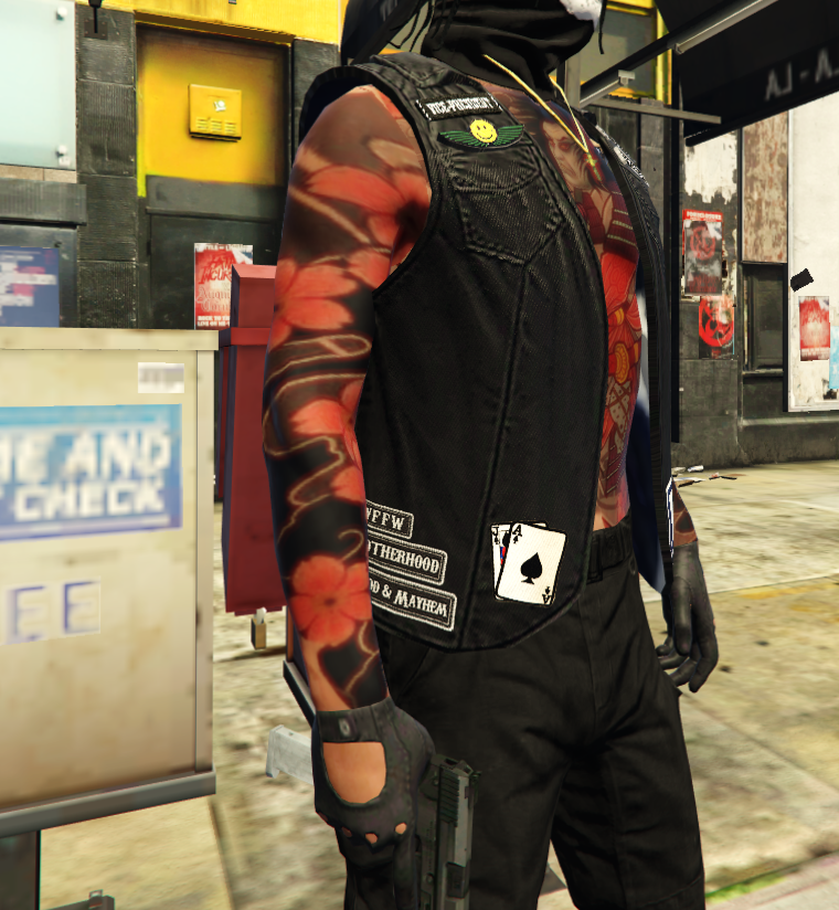 Crooks Mc Vest Sp Fivem Add On Gta Mods | Hot Sex Picture