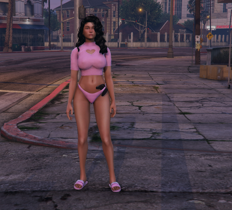 Curvy Gamer Girl Ped For Fivem Gta Mods