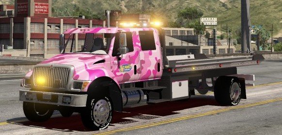 CXT flatbed tow truck [Add-On / Replace | FiveM | ELS / non-ELS] - Gta5 ...