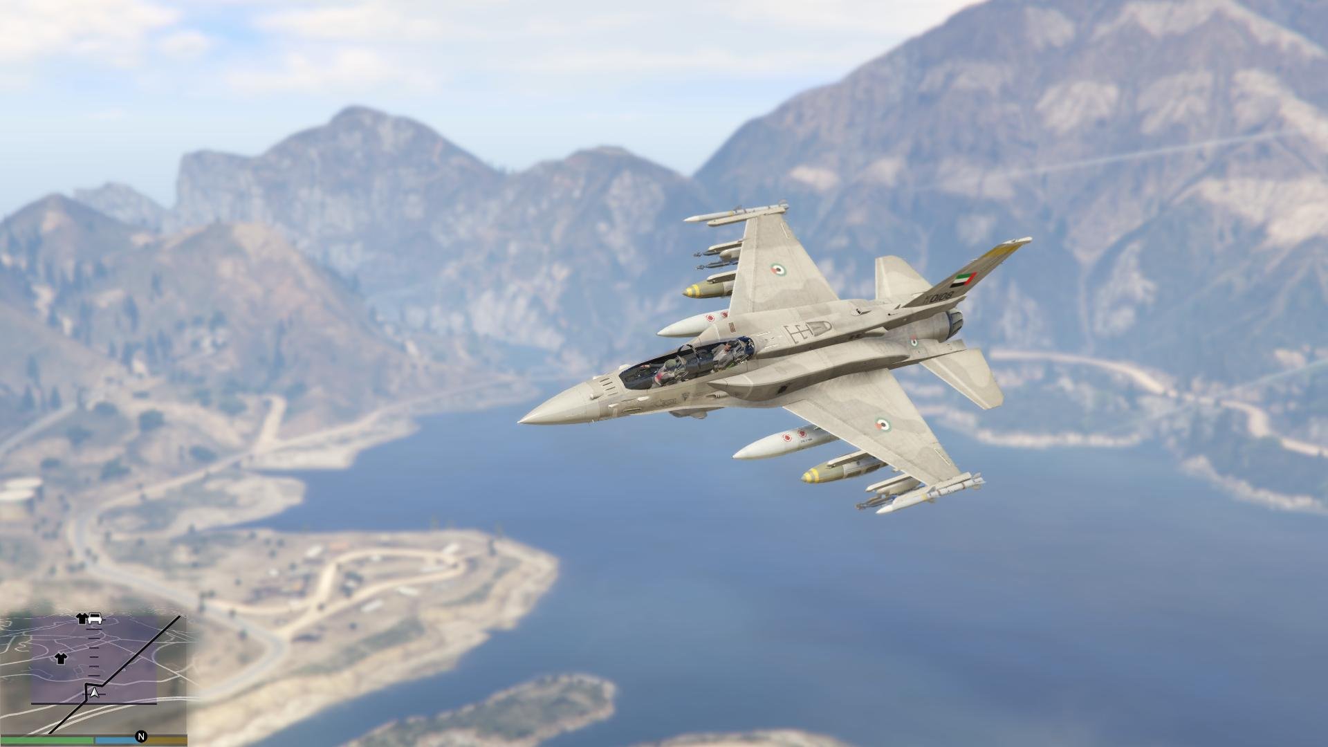 Falcon F-16: UAE Edition | GTA 5 Mods