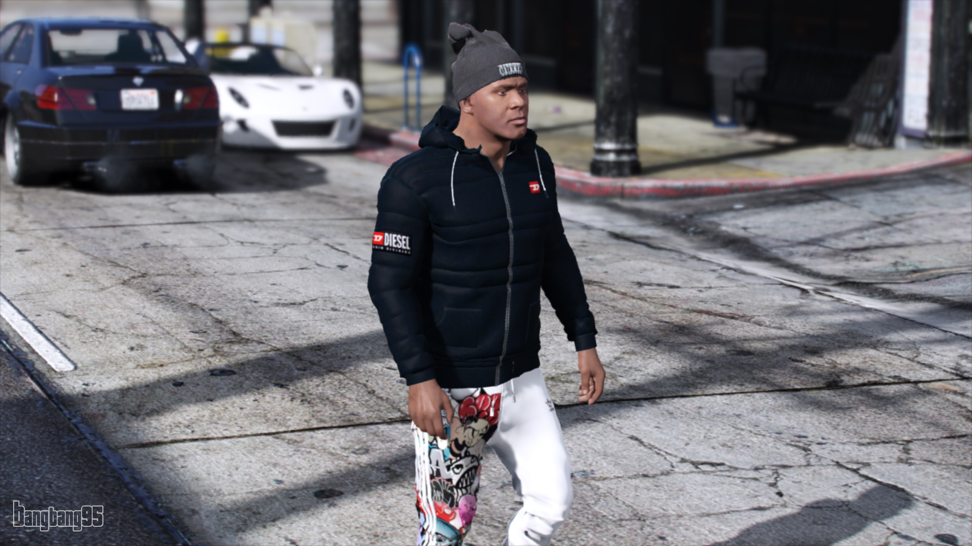 Diesel Puffer jacket - Franklin - Gta5-hub.com