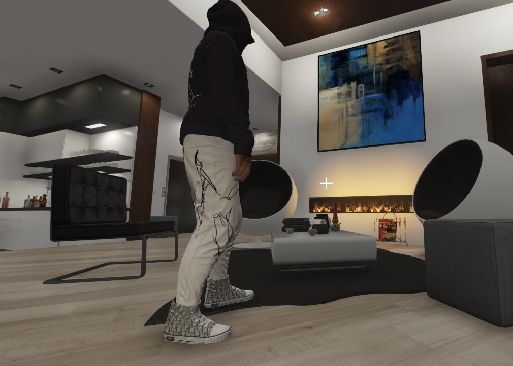 Dior B23 High Top Sneaker For Mp Male Gta 5 Mods