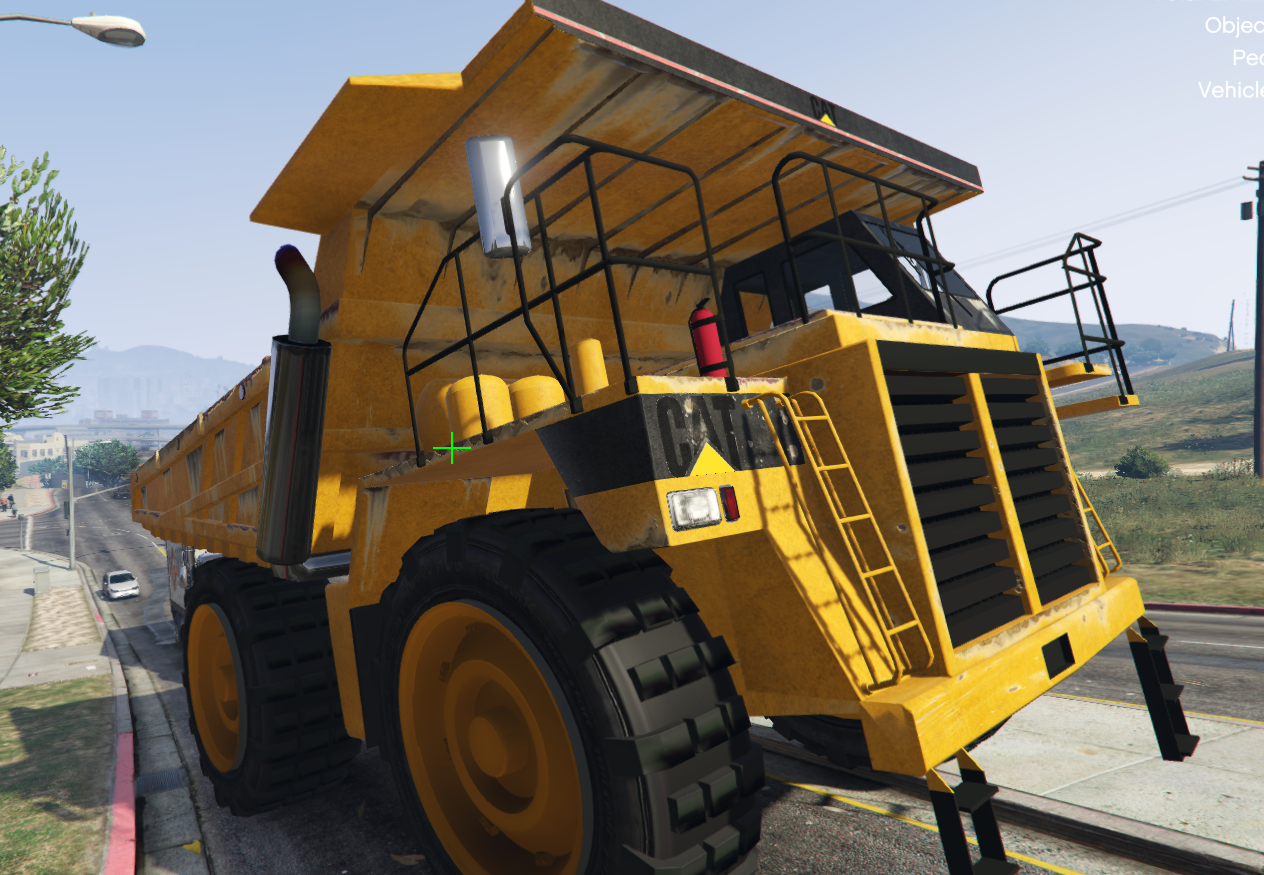 Dumper Cat paintjob - Gta5-Hub.com