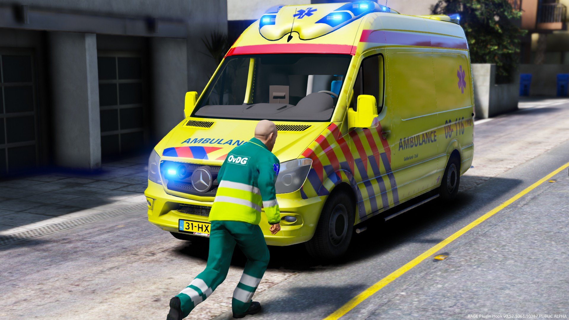 Uniform of Dutch Ambulance OVDG GTA 5 Mods