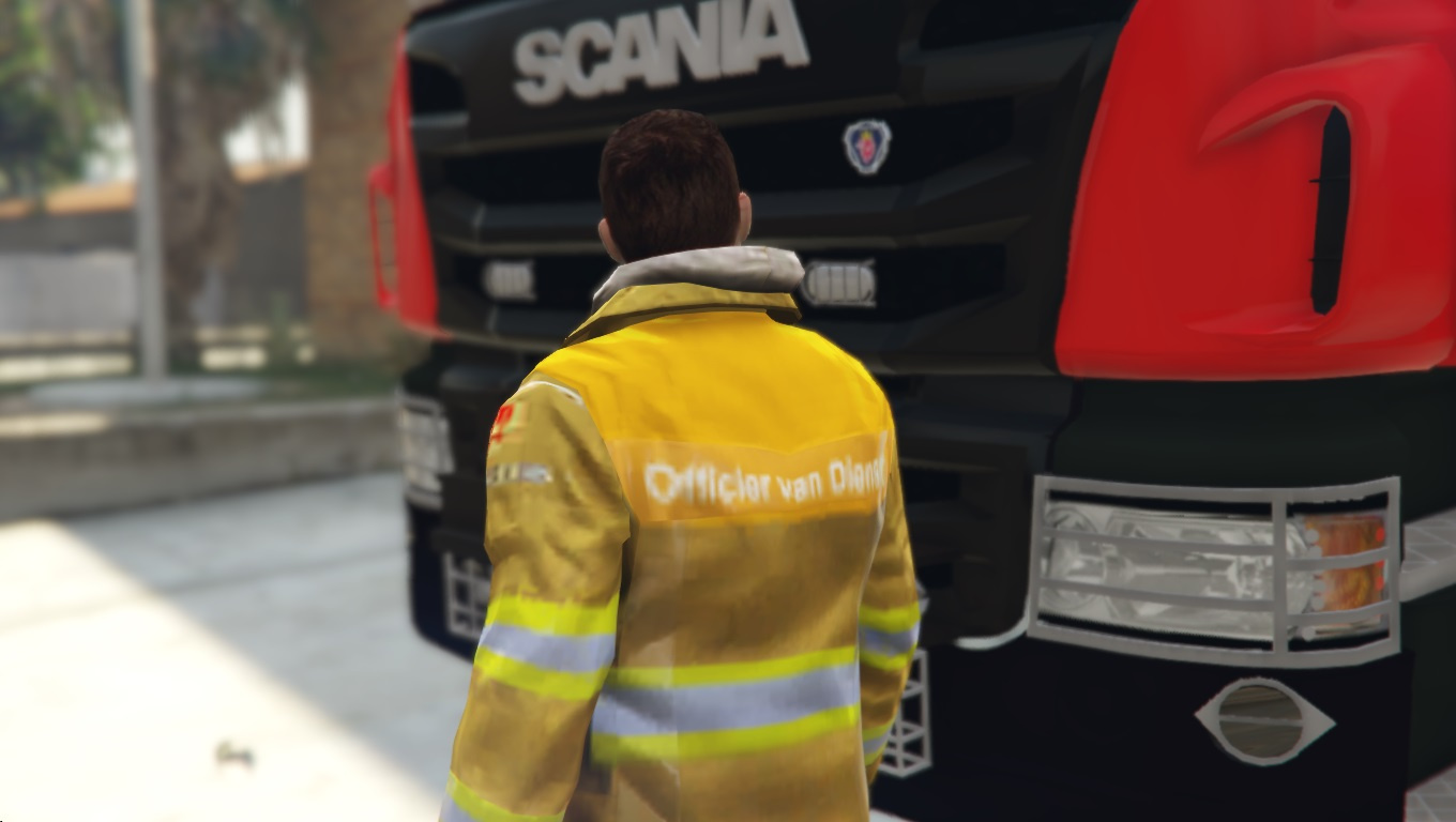 Dutch Firefighters (brown uniform) | GTA 5 Mods