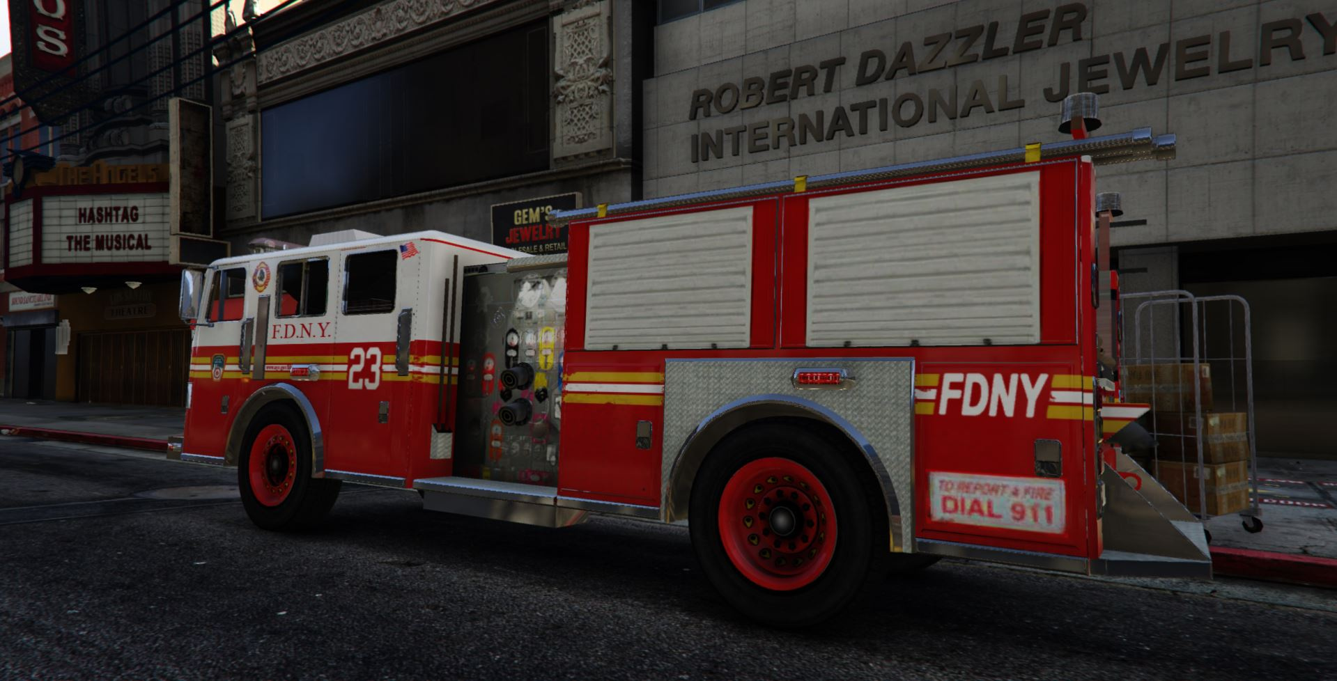 Fire truck gta 5 els фото 20