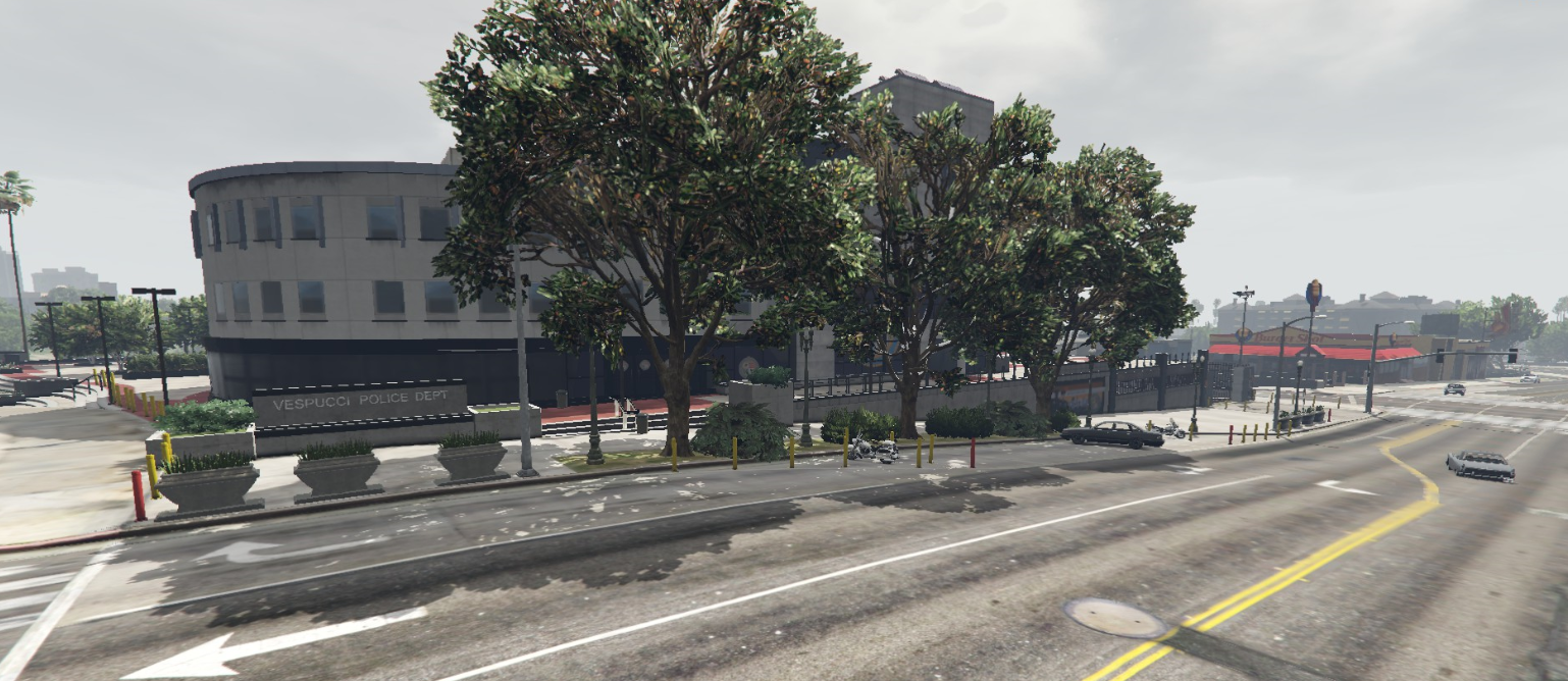 Exterior Of Vespucci Police Station Ymap Fivem Gta Hub Com