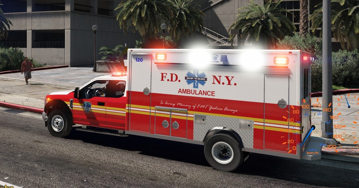 Fdny Lsfd Ambulance Els Non Els Fivem Replace Gta Mods Hot Sex Picture ...