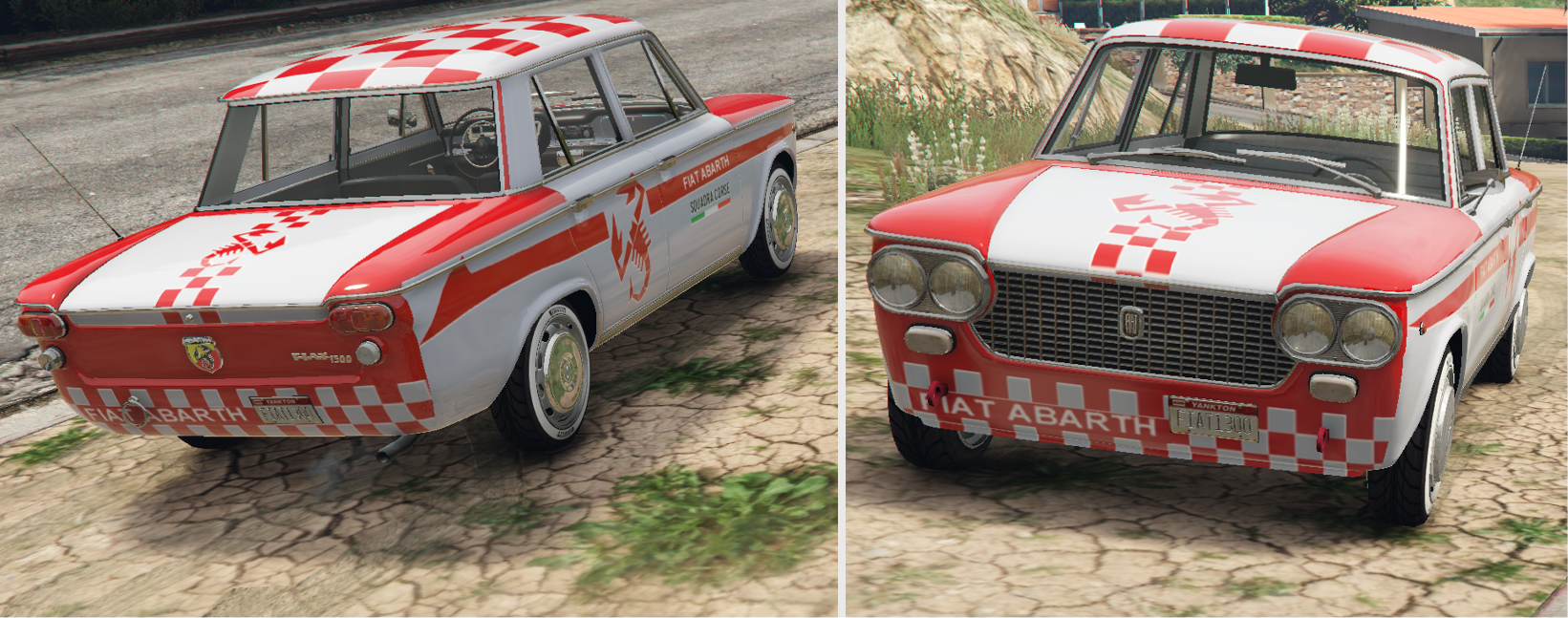 Fiat 1300/1500: Tuning, Livery, Extras | GTA 5 Mods