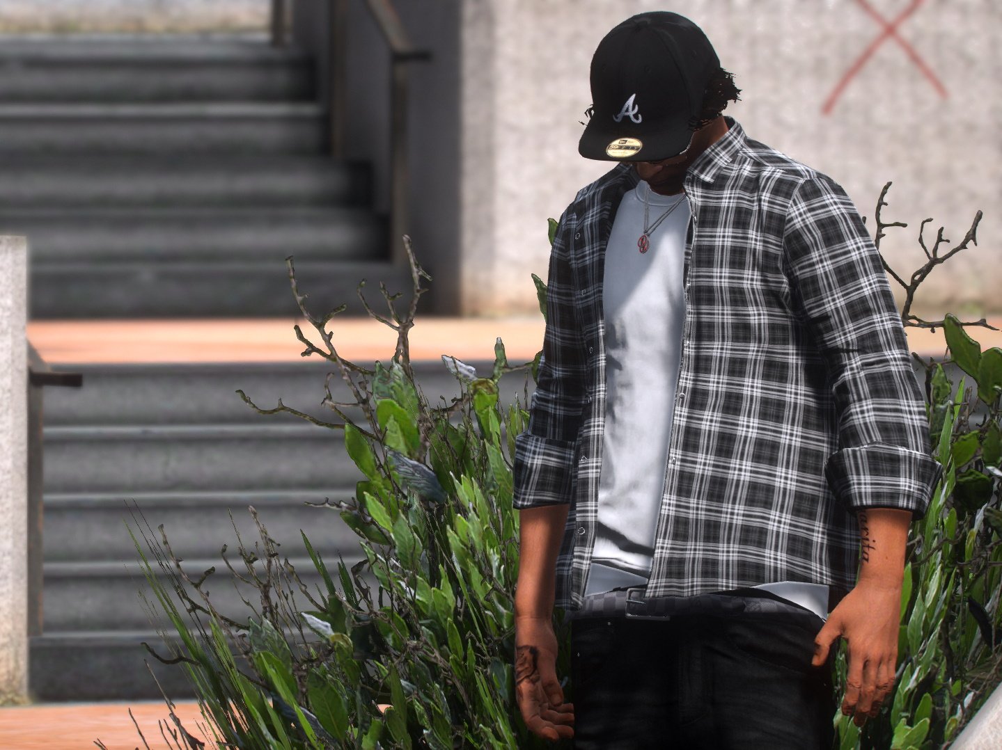 (FiveM/SP) Rolled up sleeves flannel For MP Male - Gta5-hub.com