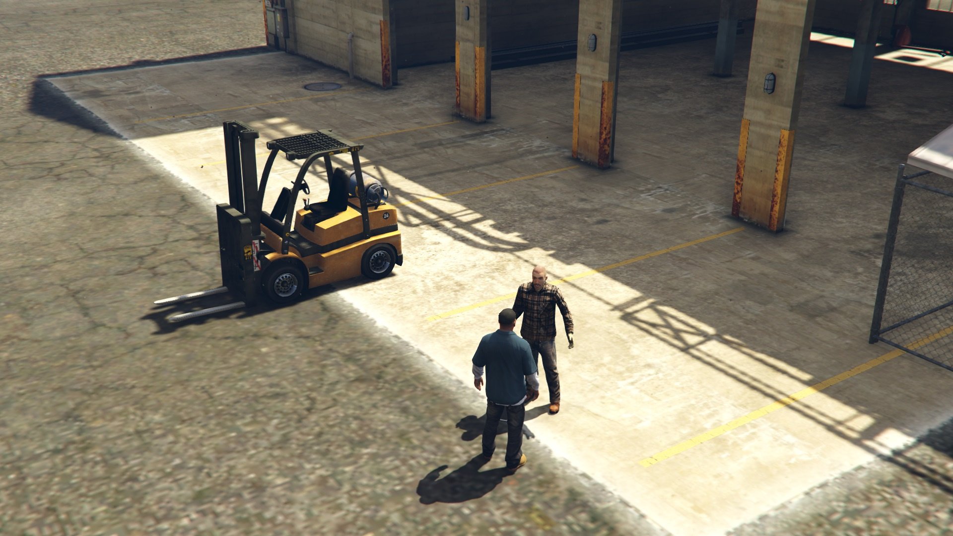 how to use forklift gta 5 pc