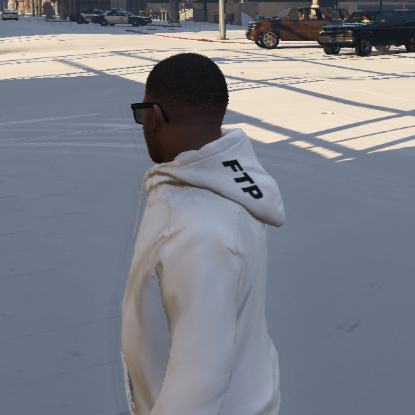 FTP Terrorist Organization Hoodies White/Black | GTA 5 Mods