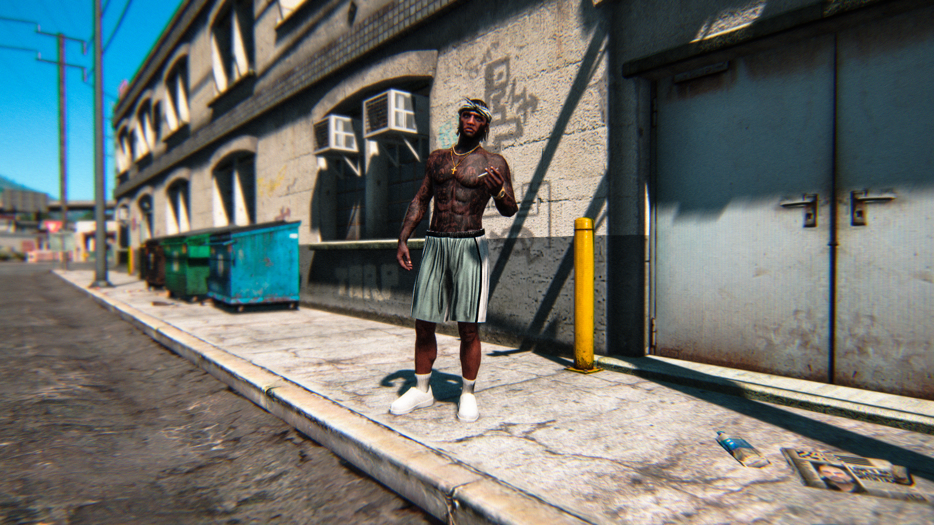 Fully Tattooed Body Skin For MP MALE | GTA 5 Mods