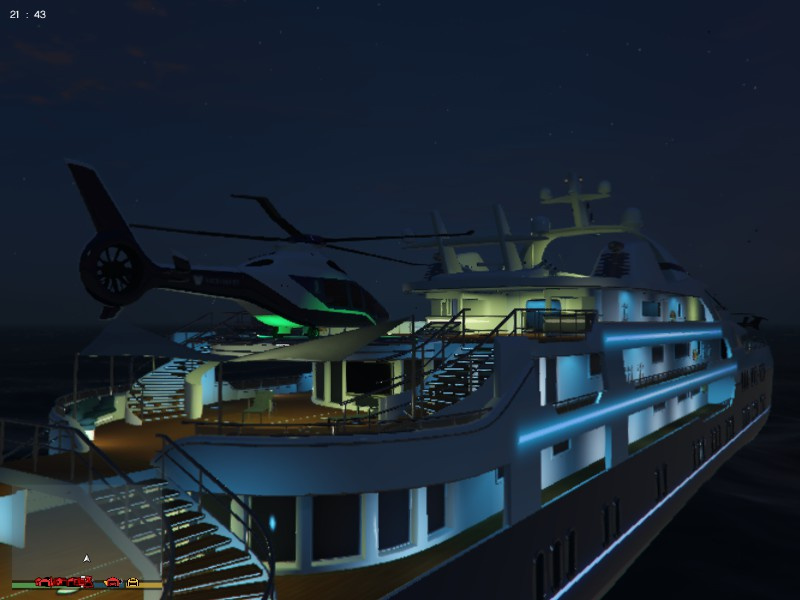 galaxy super yacht customization