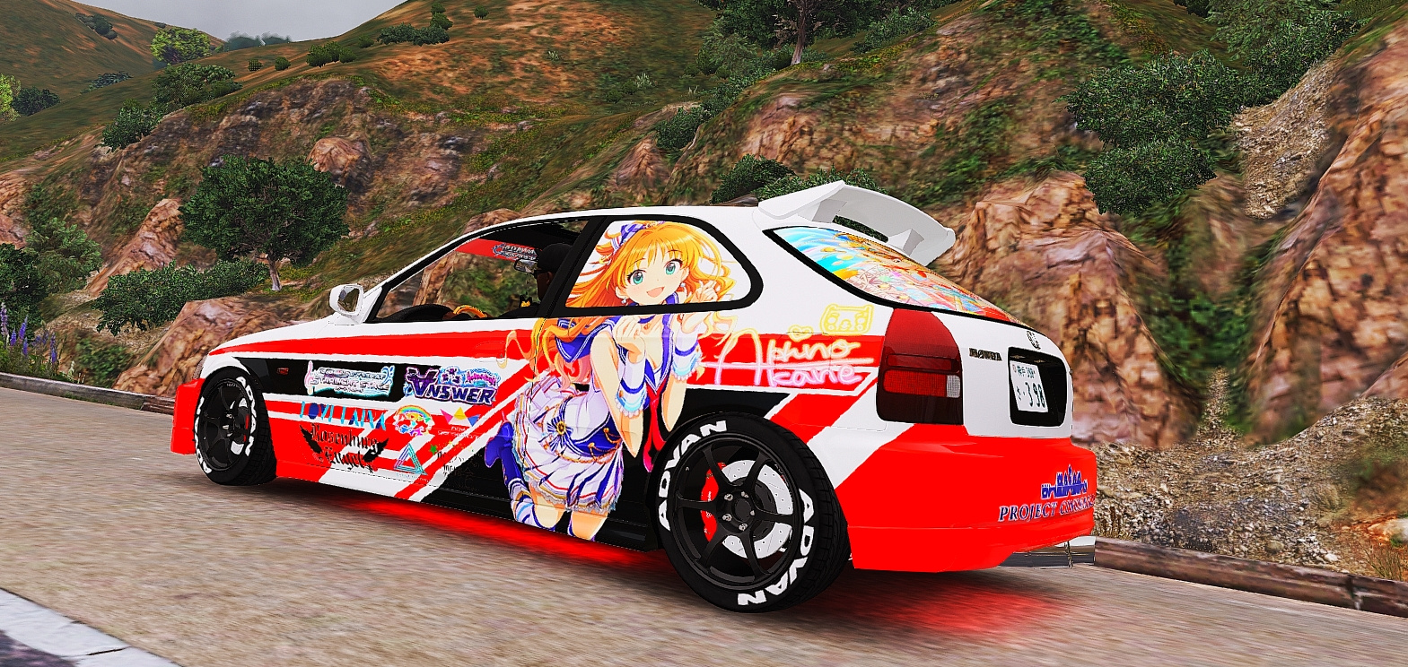 Honda civic ek9 kanjo