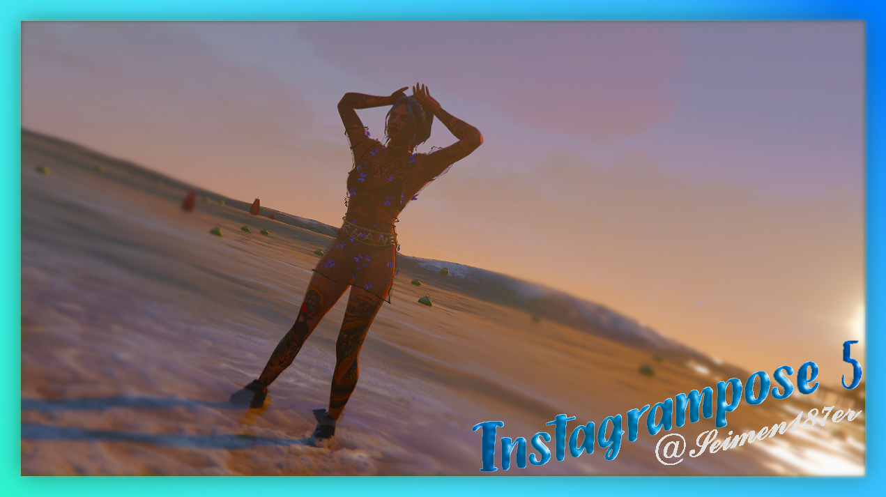 Insta Pose Pack FiveM SP GTA Mods