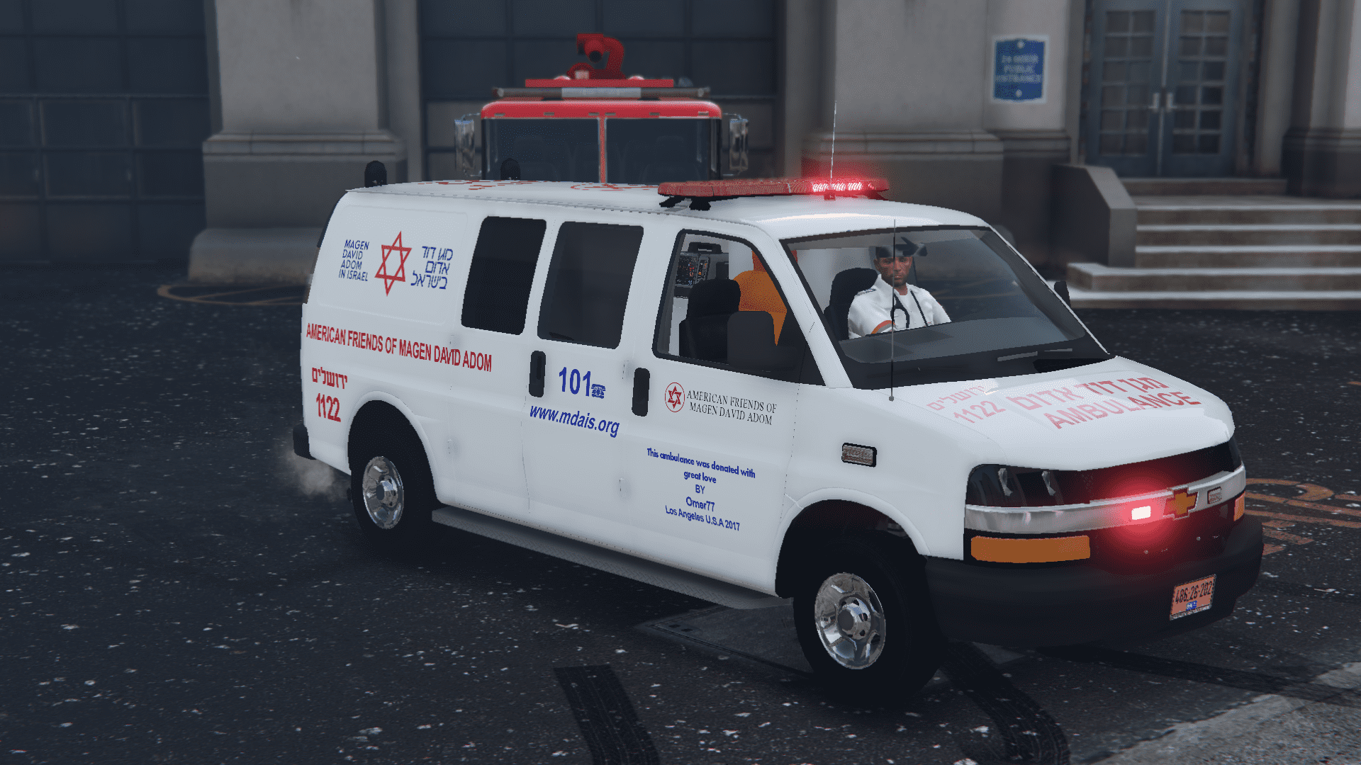 Ambulance Chevrolet Savana Israel Mda Chevy Express Gta Hub Com