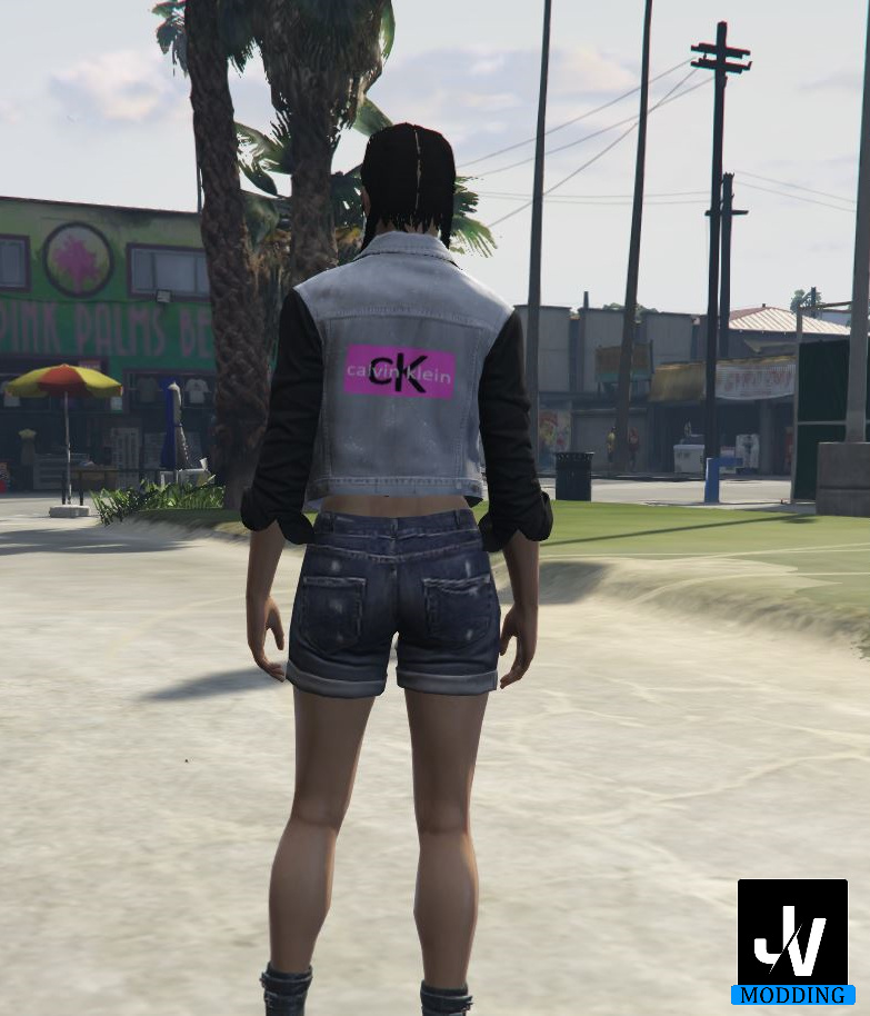 Jeans Jacket pack for MP Female (SP and Fivem ready) - Gta5-Hub.com