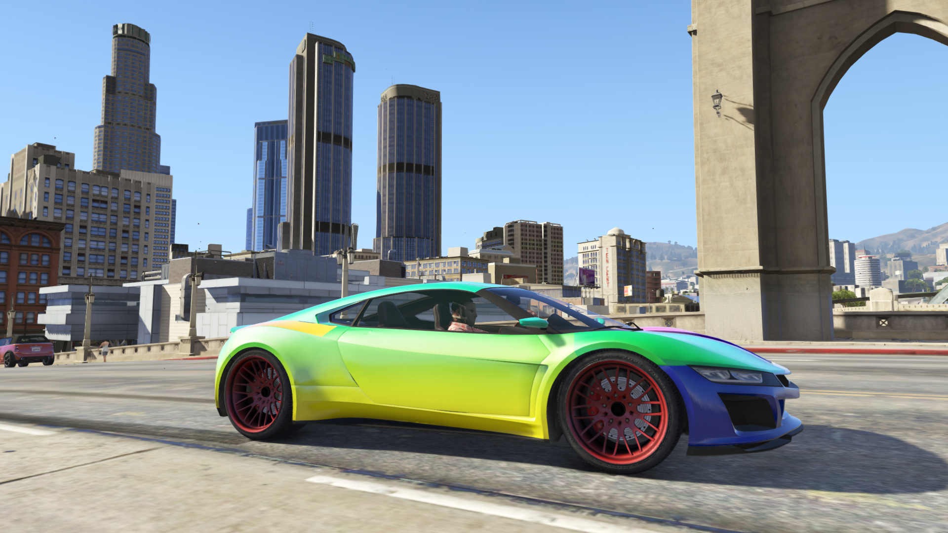 Jester Rainbow Car Texture Mod | GTA 5 Mods