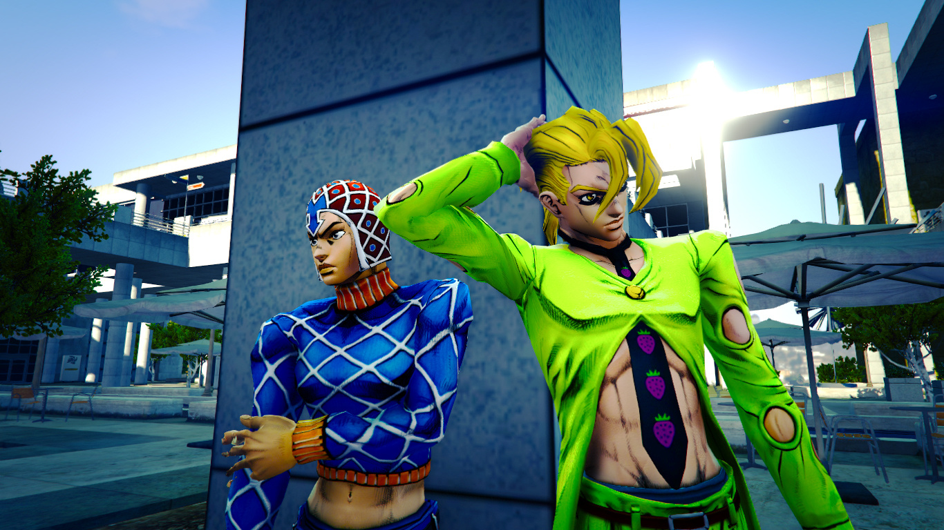 Jojo Golden Wind Peds Pack Add On Ped Gta Hub Com